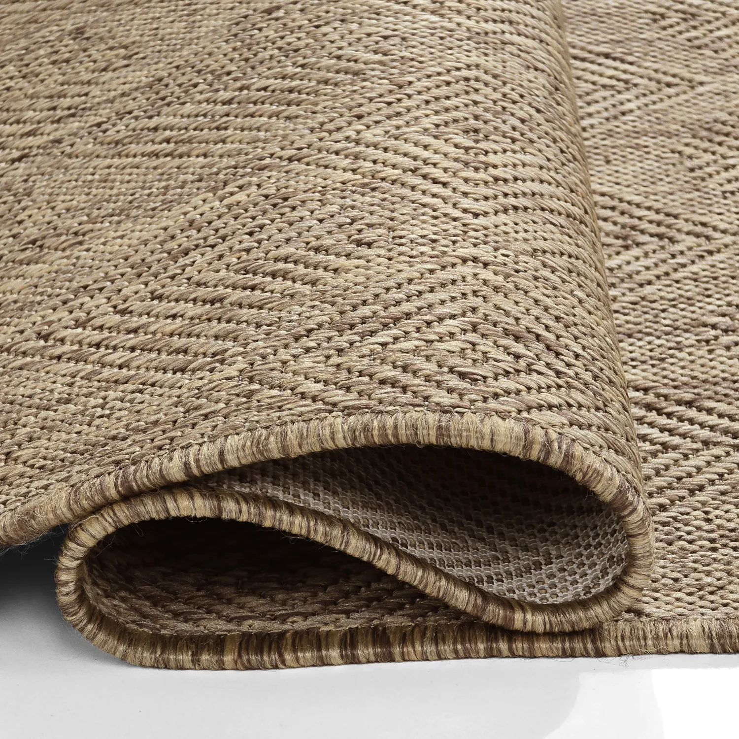 Tapis d’intérieur et d’extérieur - Caldwell (marron)