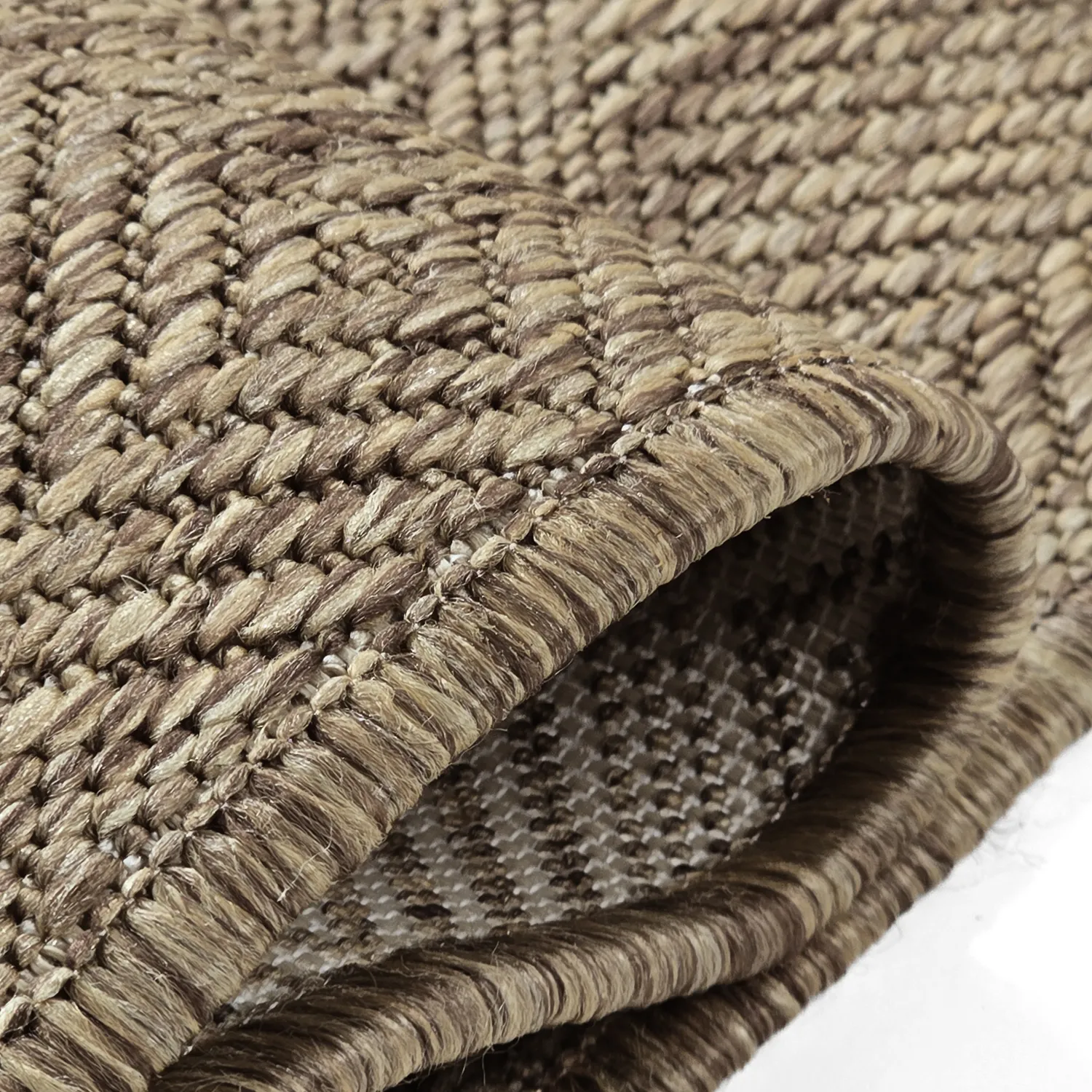 Tapis d’intérieur et d’extérieur - Caldwell (marron)