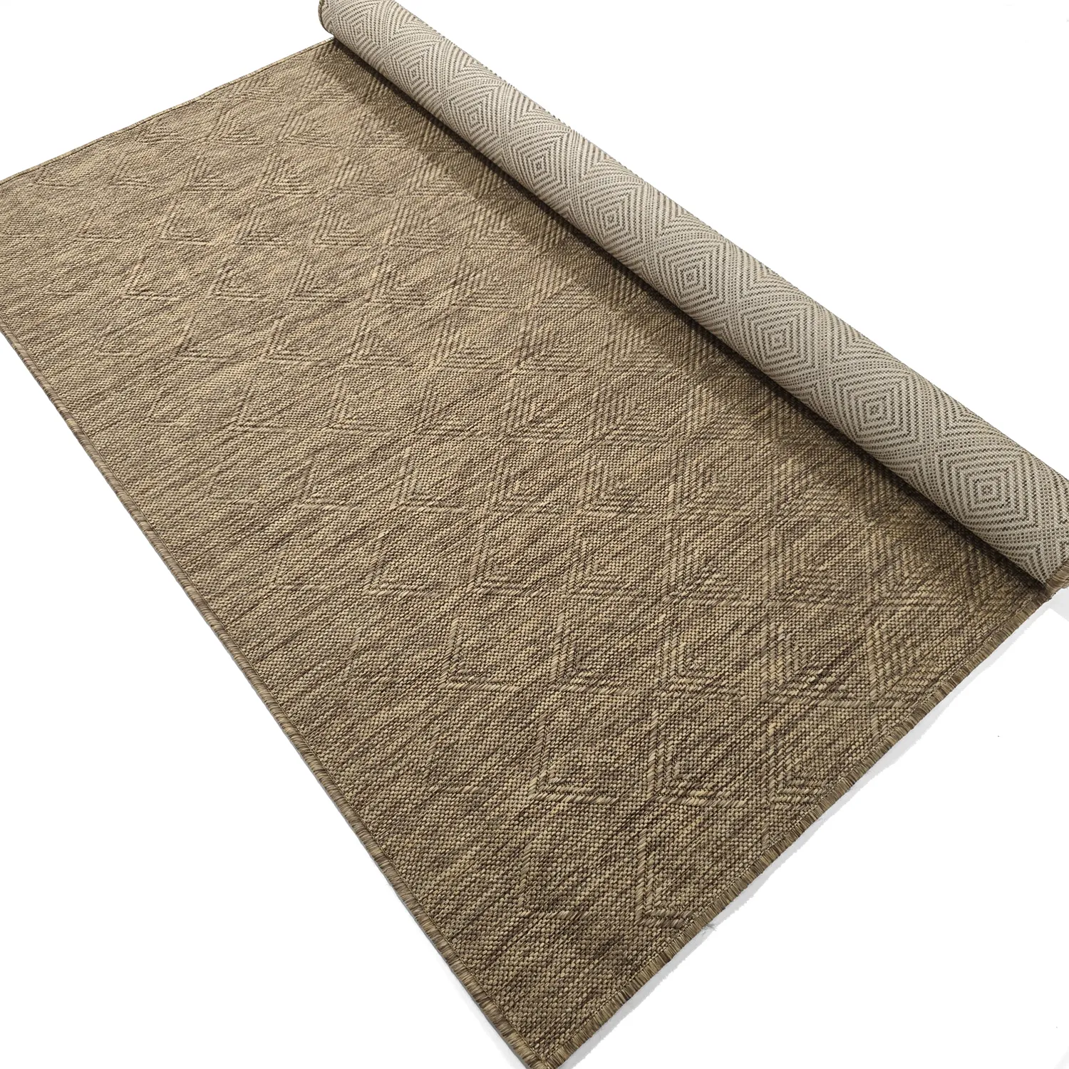 Tapis d’intérieur et d’extérieur - Caldwell (marron)