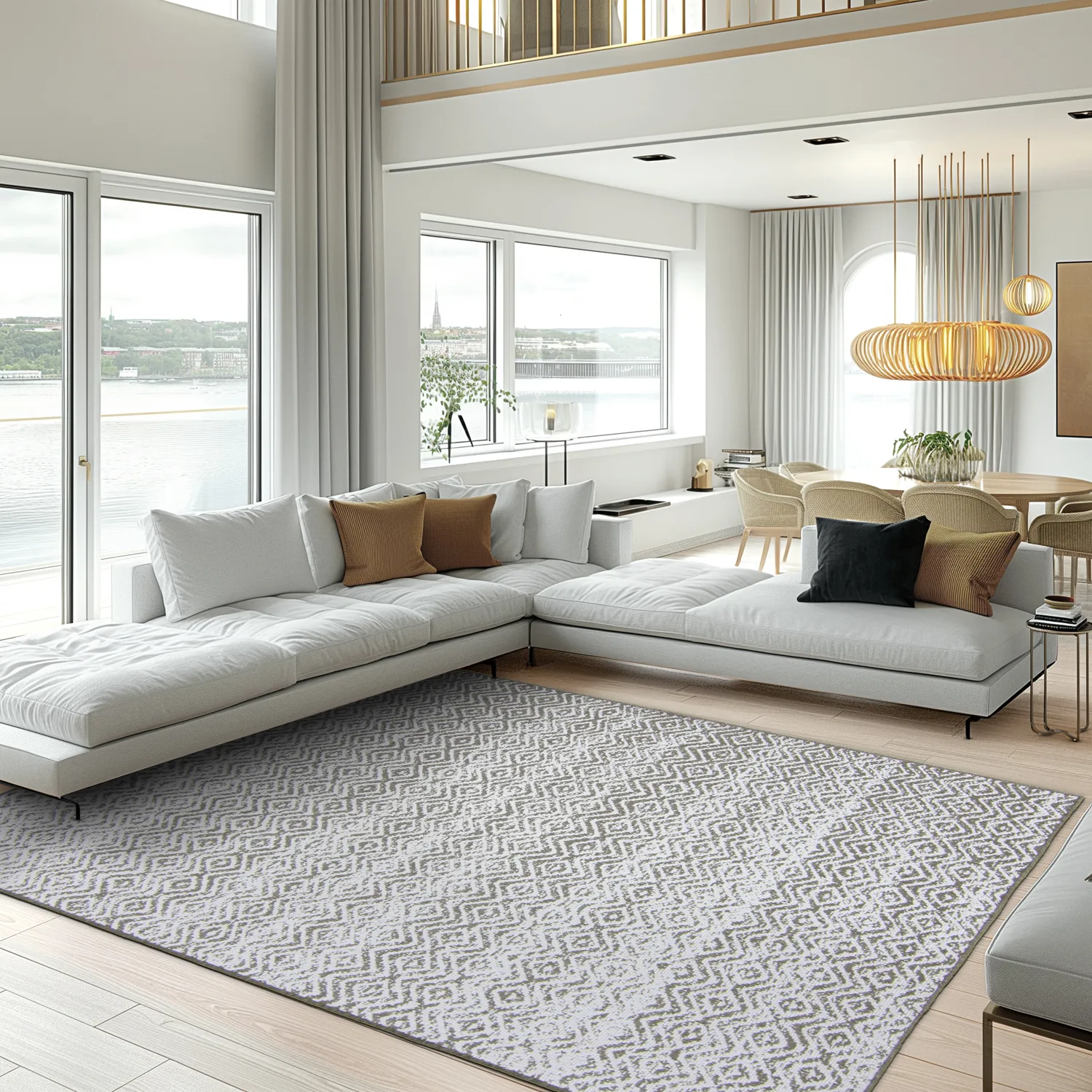 Teppich für innen und außen - Harstad (braun)