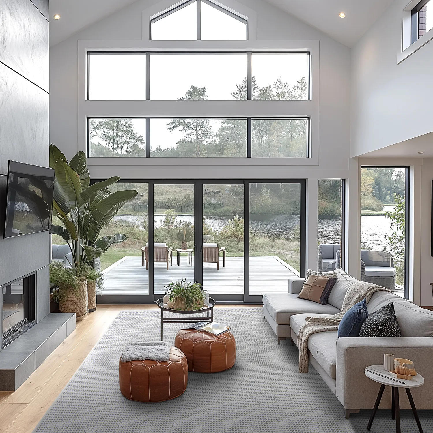 Teppich für innen und außen - Tromsø (braun)