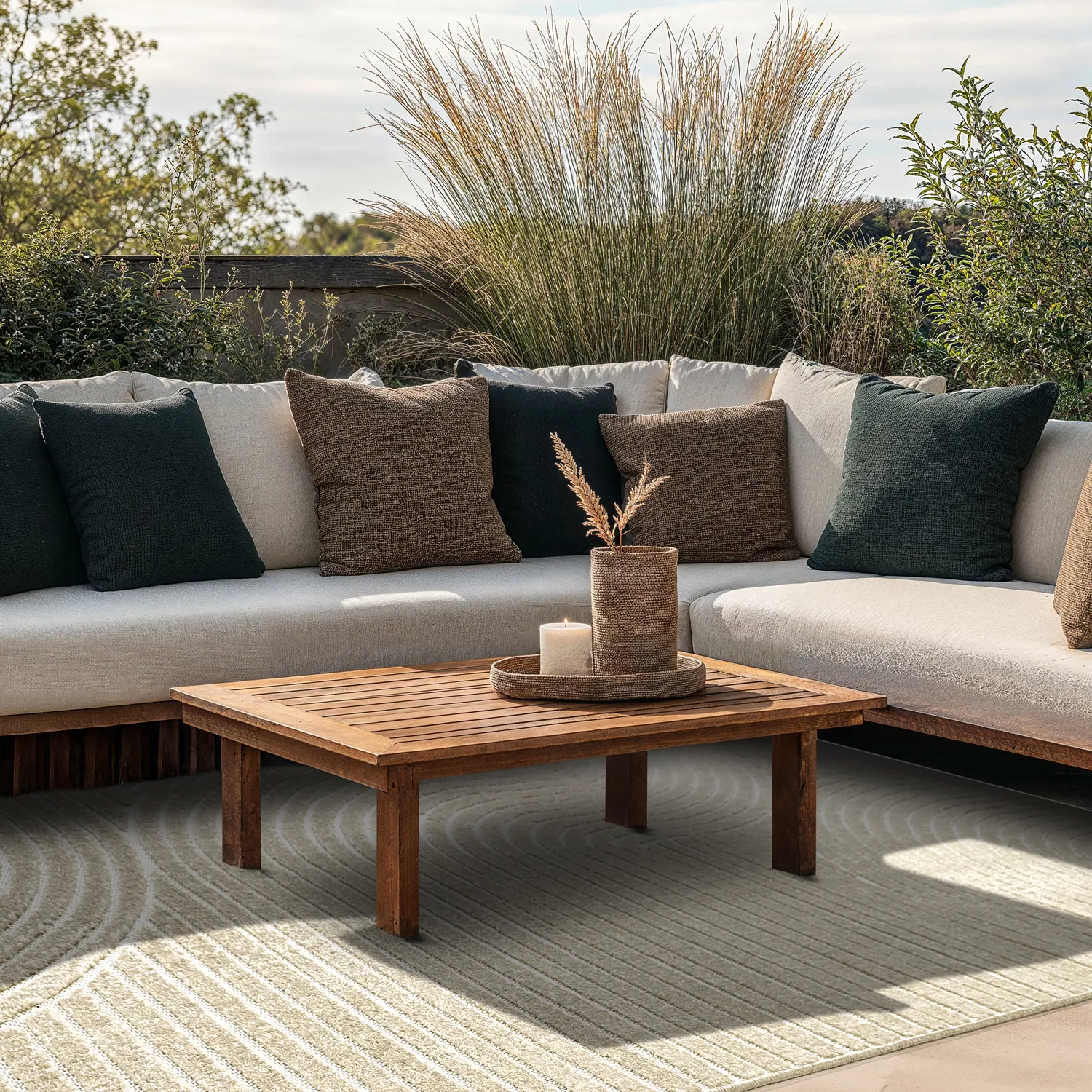 Shaggy intérieur/extérieur - Devon (beige)