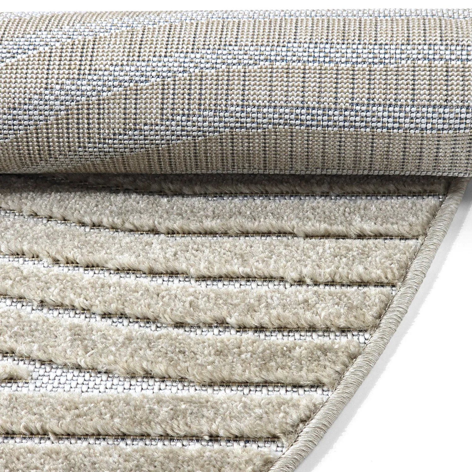 Rund Teppich - Indoor/Outdoor Devon (beige)