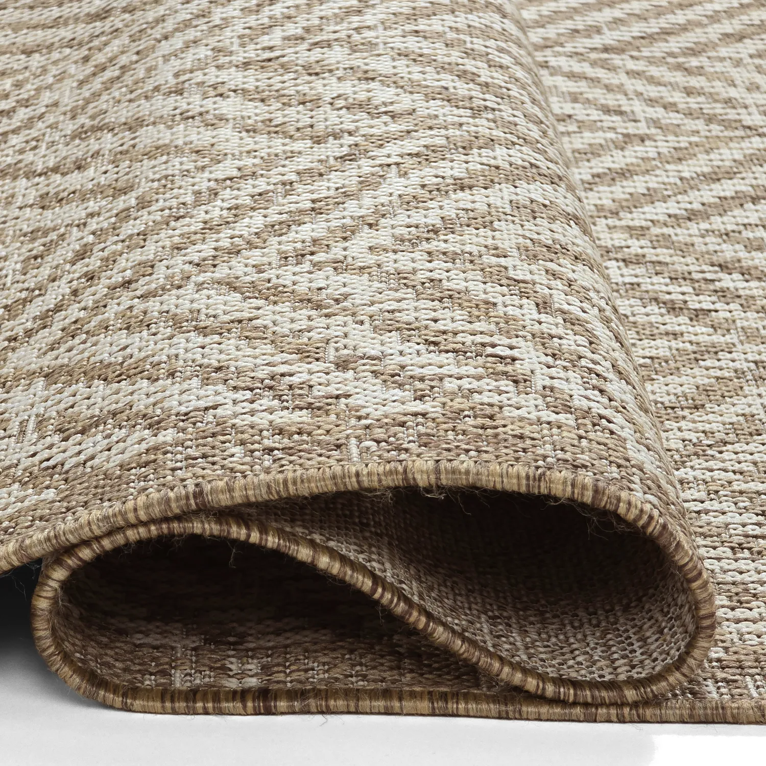 Shaggy intérieur/extérieur - Donora (marron)