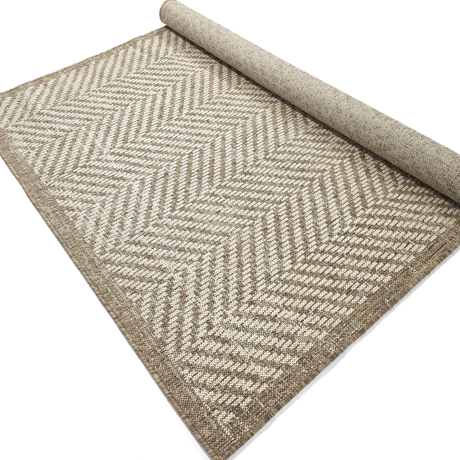 Shaggy intérieur/extérieur - Donora (marron)