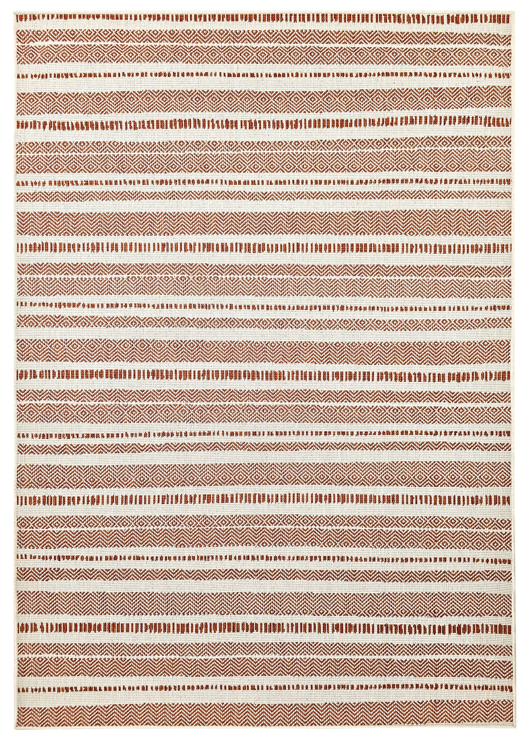 Teppich für innen und außen - Ethan (orange)