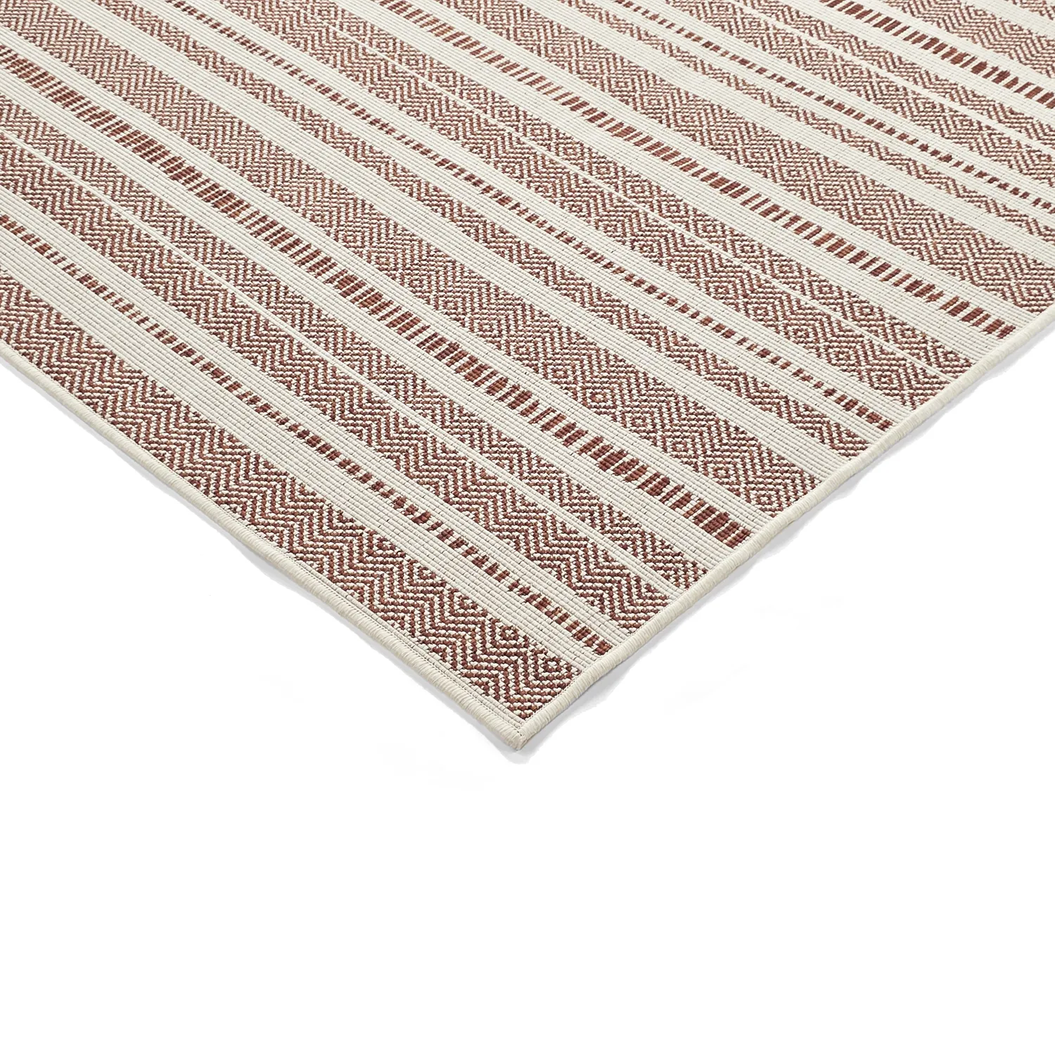 Teppich für innen und außen - Ethan (orange)