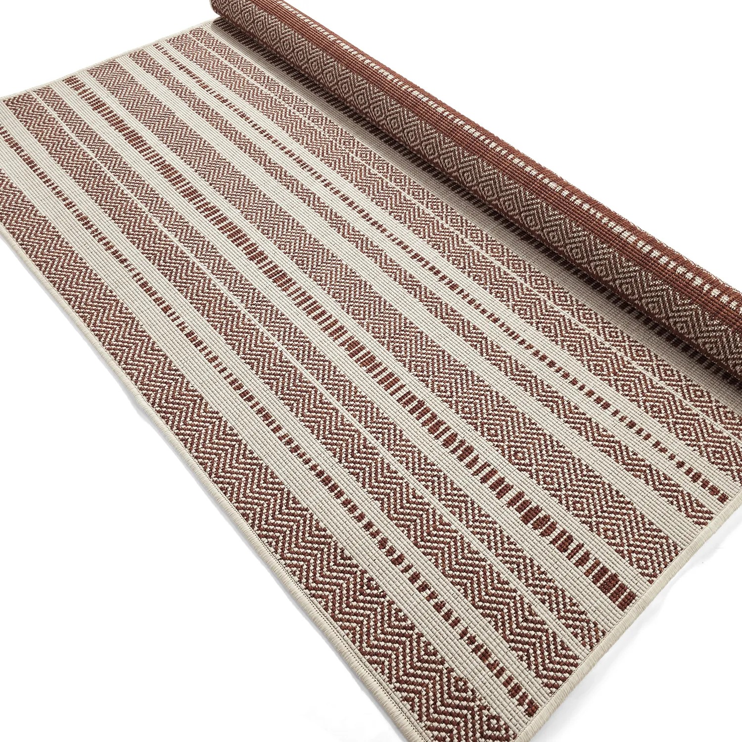 Teppich für innen und außen - Ethan (orange)