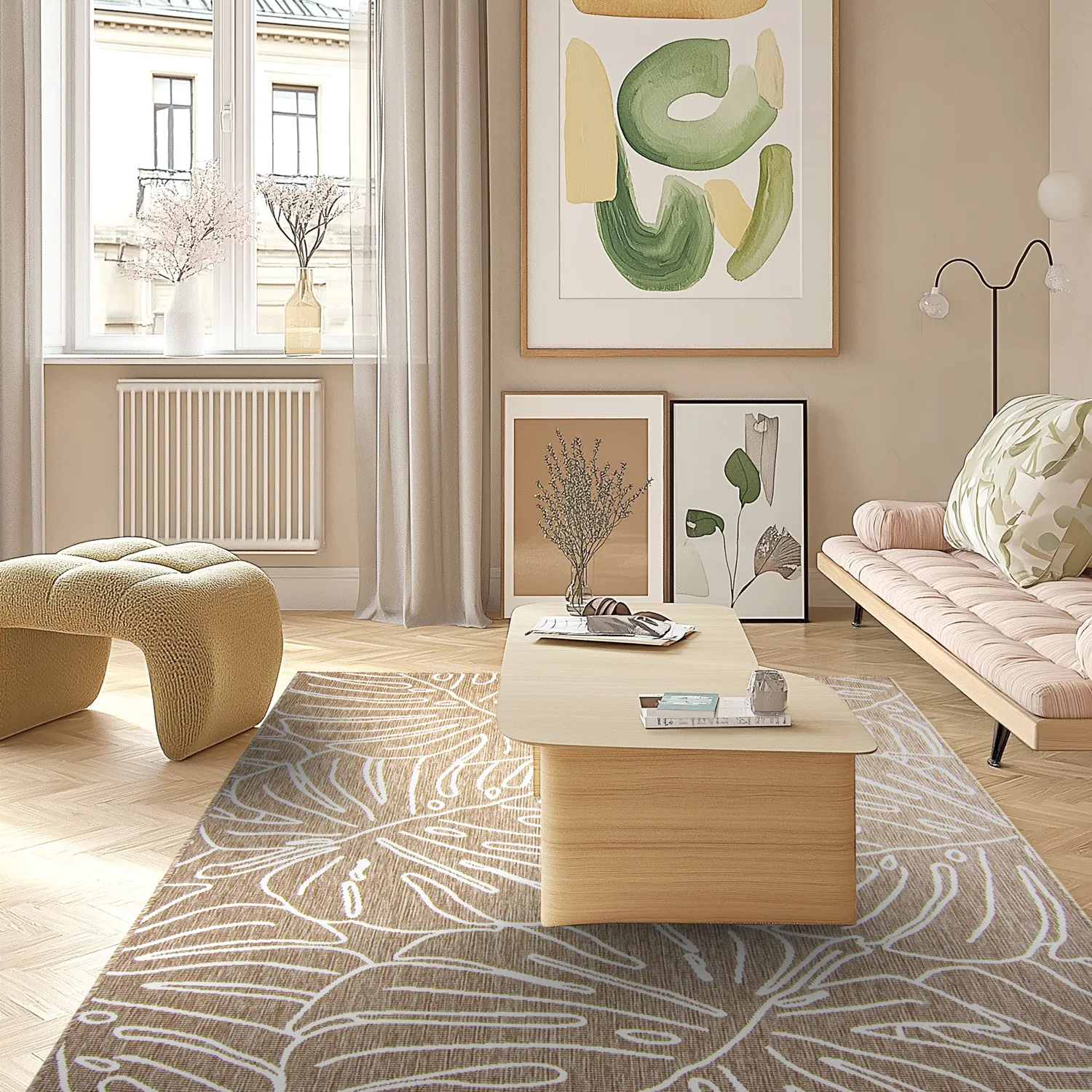 Teppich für innen und außen - Francis (beige)