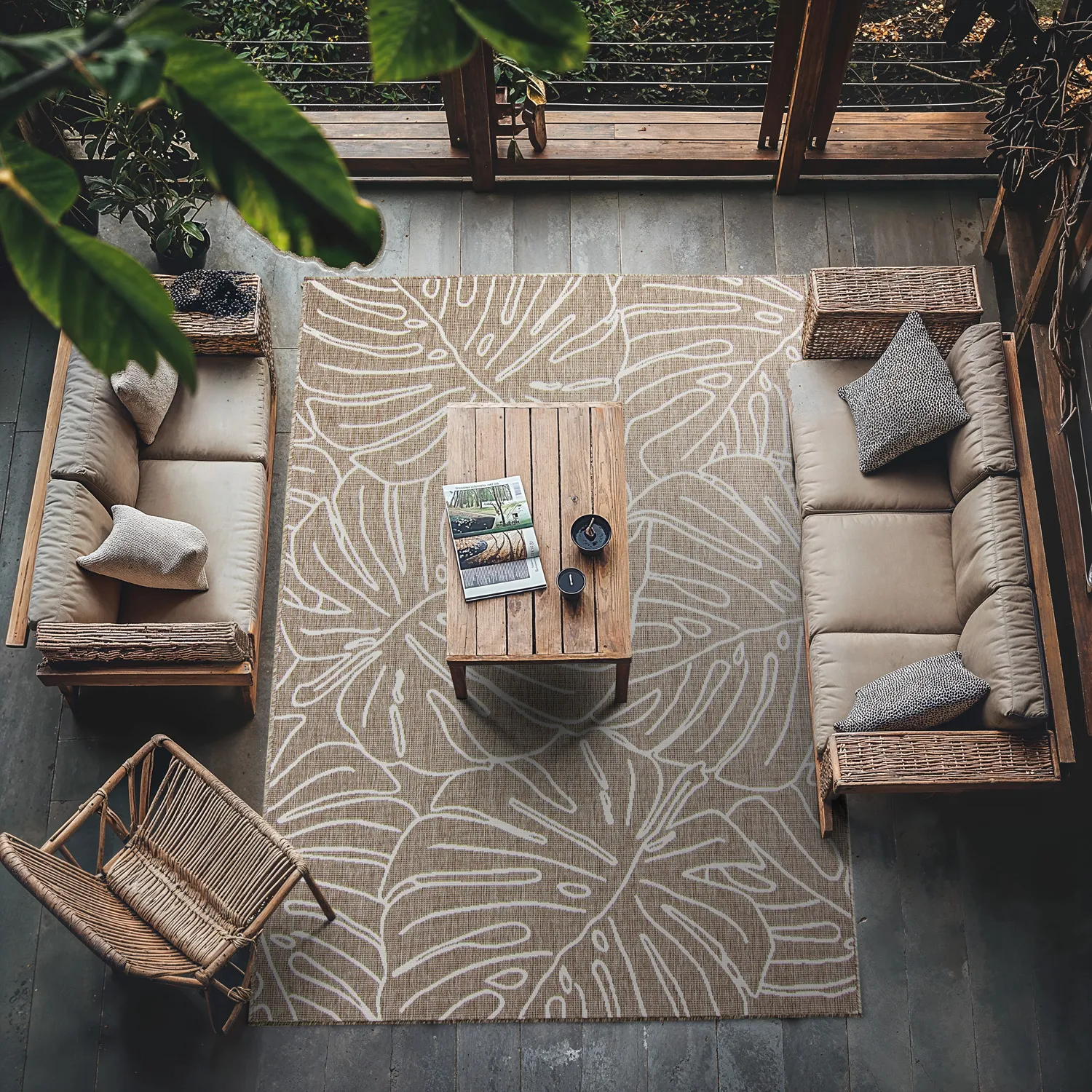 Teppich für innen und außen - Francis (beige)