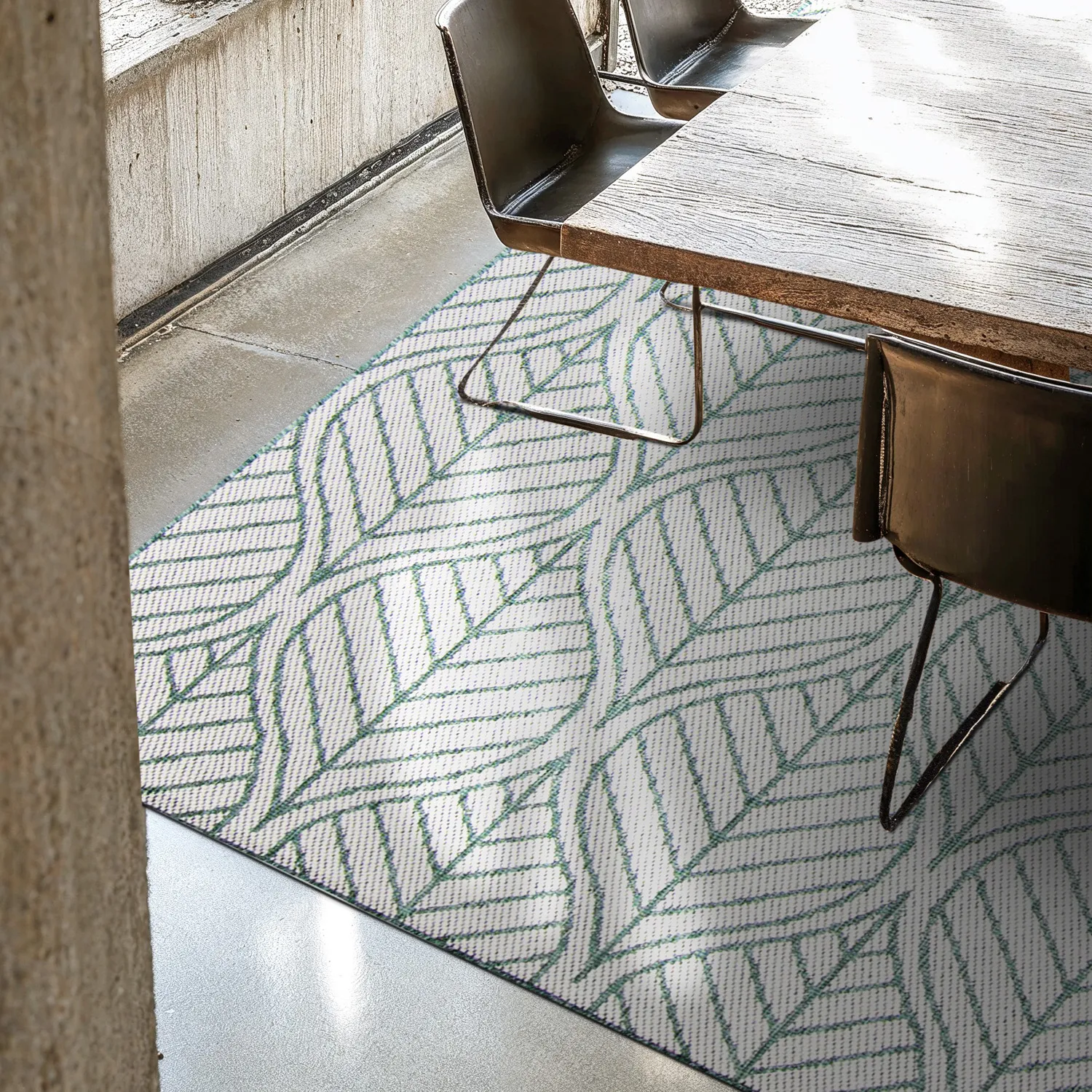 Teppich für innen und außen - Harvey (grün)