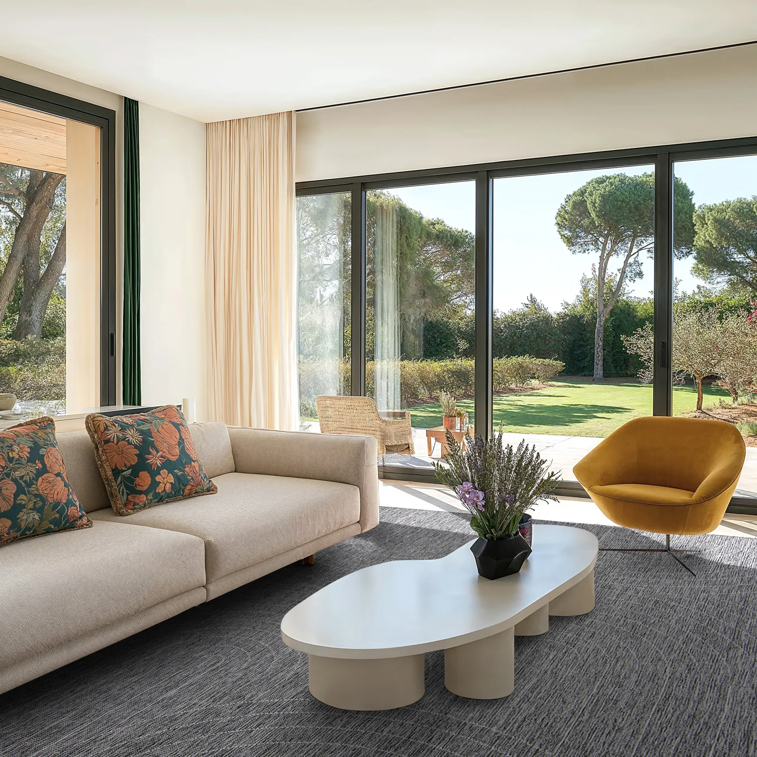 Teppich für innen und außen - Hayden (grau)