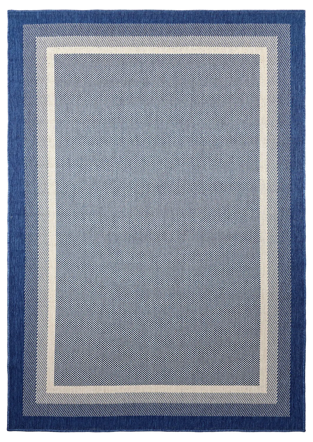 Teppich für innen und außen - Mason (blau)