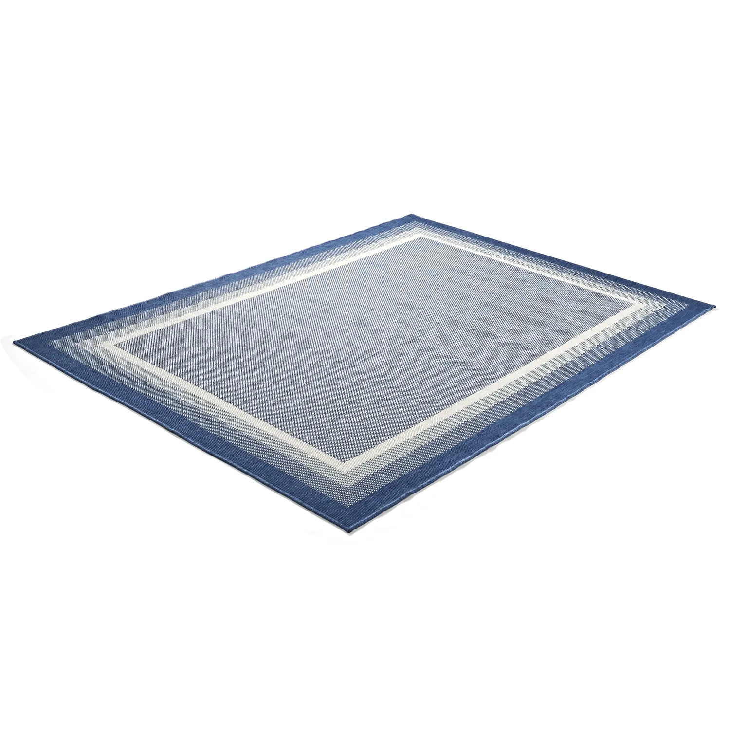 Teppich für innen und außen - Mason (blau)