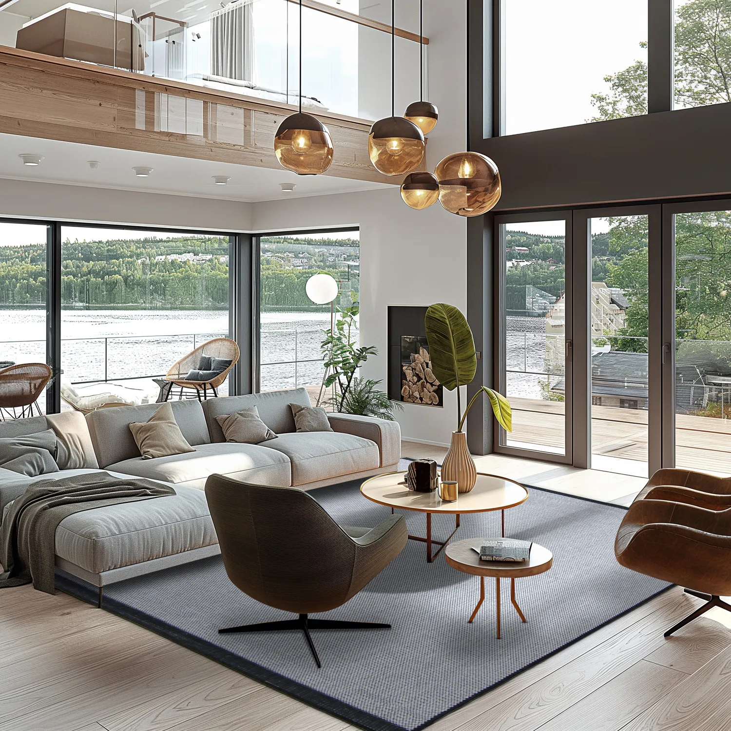 Teppich für innen und außen - Sortelha (schwarz)