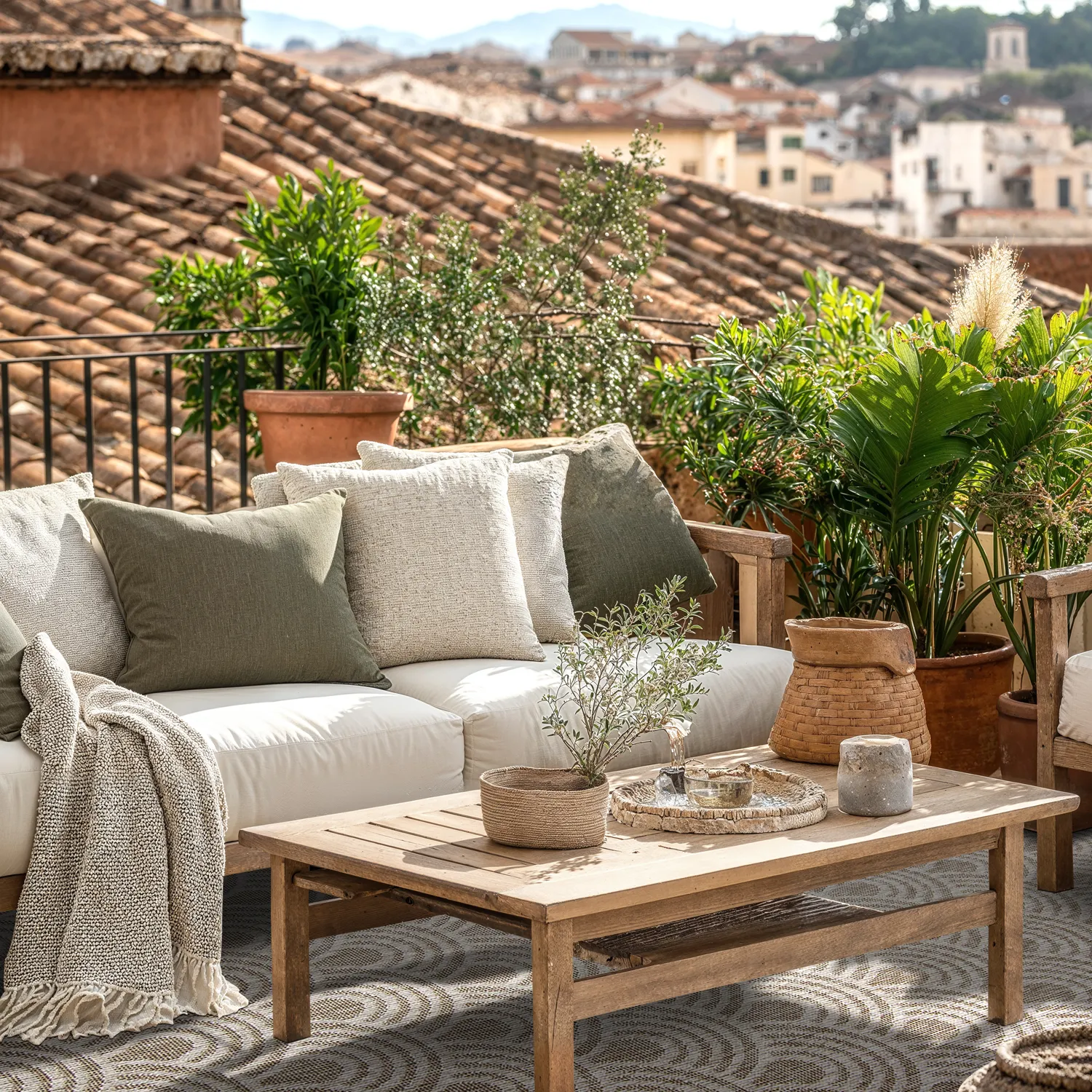 Teppich für innen und außen - Odin (beige)