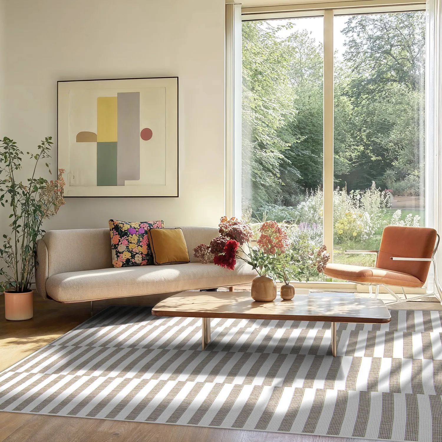 Teppich für innen und außen - Otto (beige)