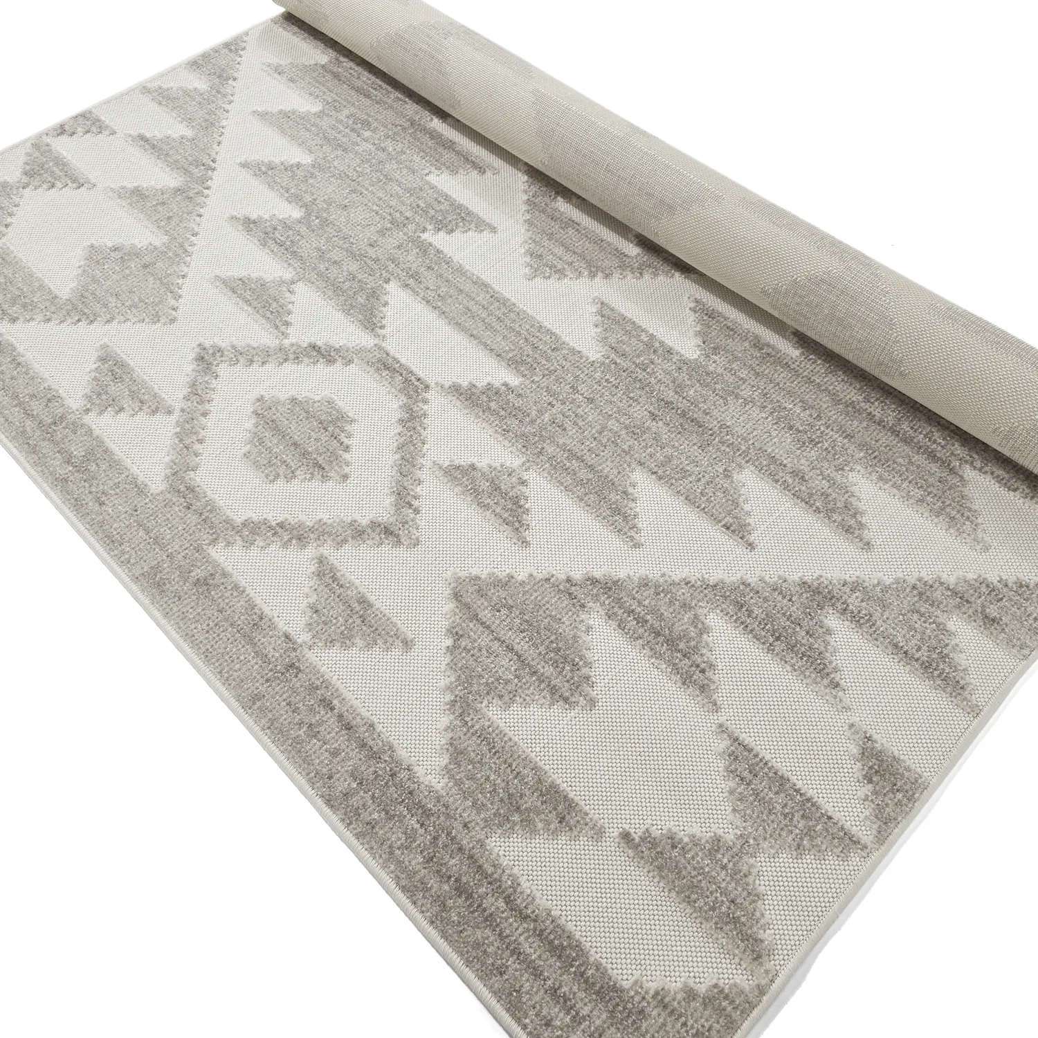 Shaggy Indoor/Outdoor - Patton (grau)