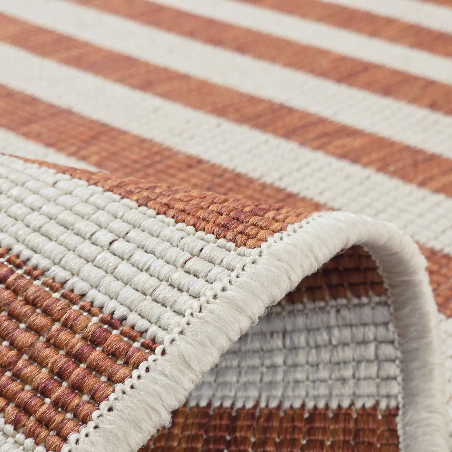 Teppich für innen und außen - Riley (orange)