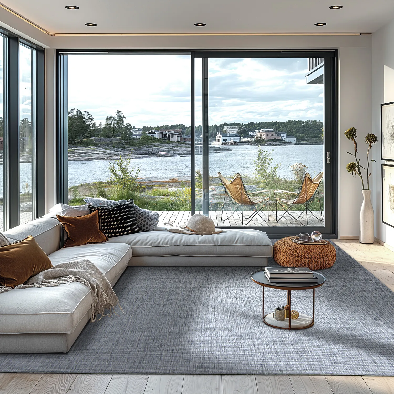 Teppich für innen und außen - Monsanto (grau)