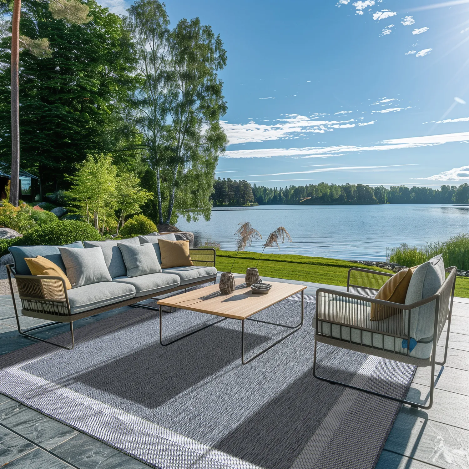 Tapis Intérieurs/Extérieurs - Alta (gris)