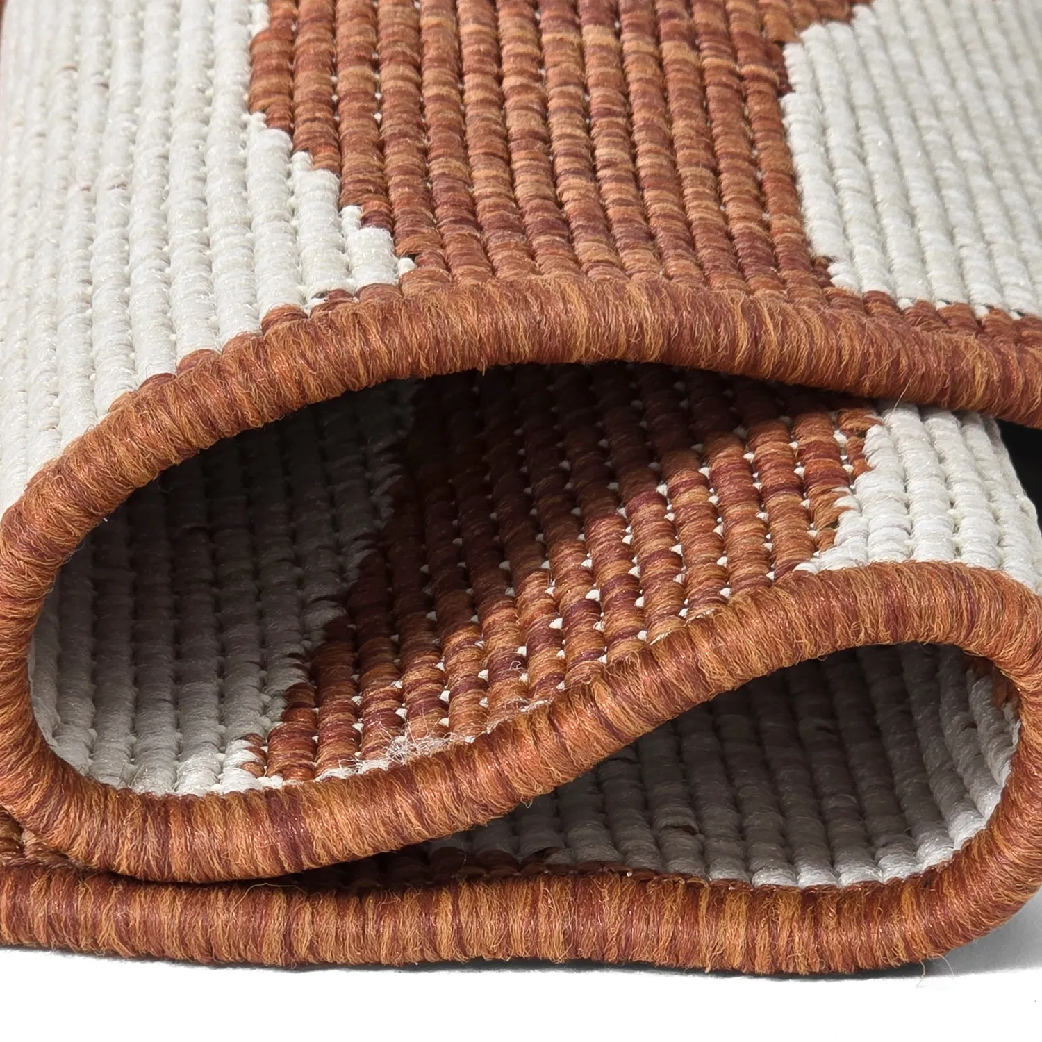 Teppich für innen und außen - Winona (orange)