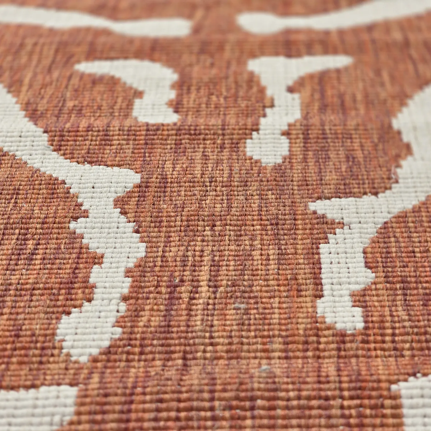 Rund Teppich - Indoor/Outdoor Winona (orange)