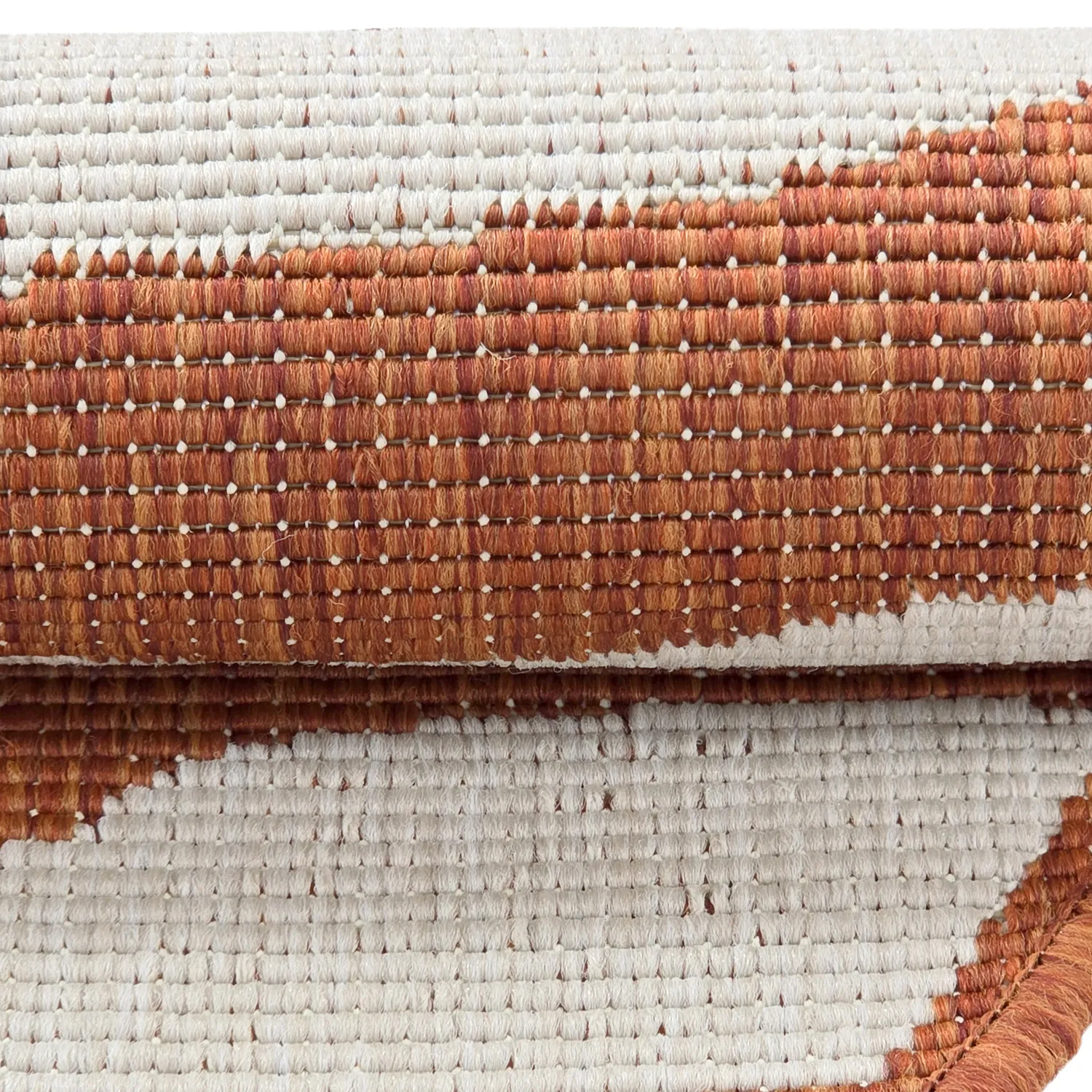 Rund Teppich - Indoor/Outdoor Winona (orange)