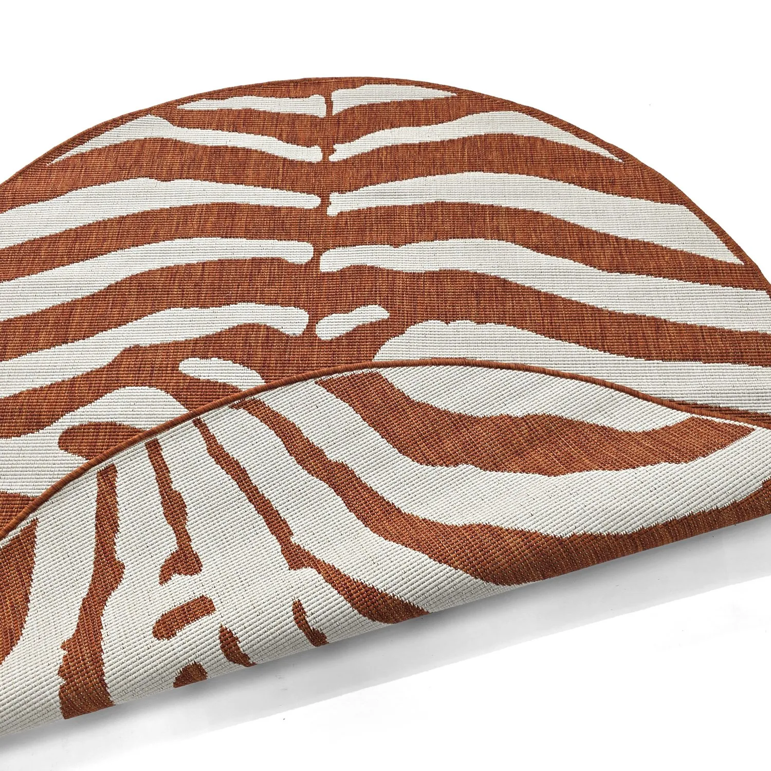 Rund Teppich - Indoor/Outdoor Winona (orange)