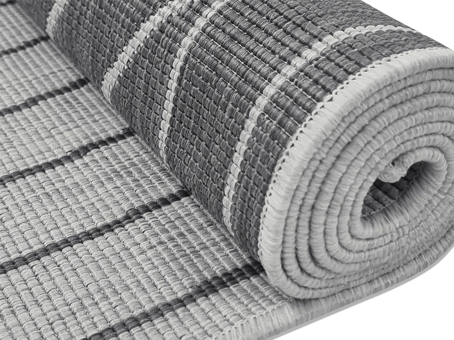 Teppich für innen und außen - Maynard (schwarz)