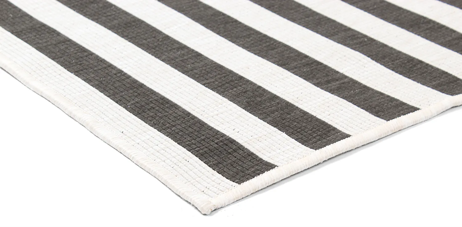 Teppich für innen und außen - Roscoe (schwarz)