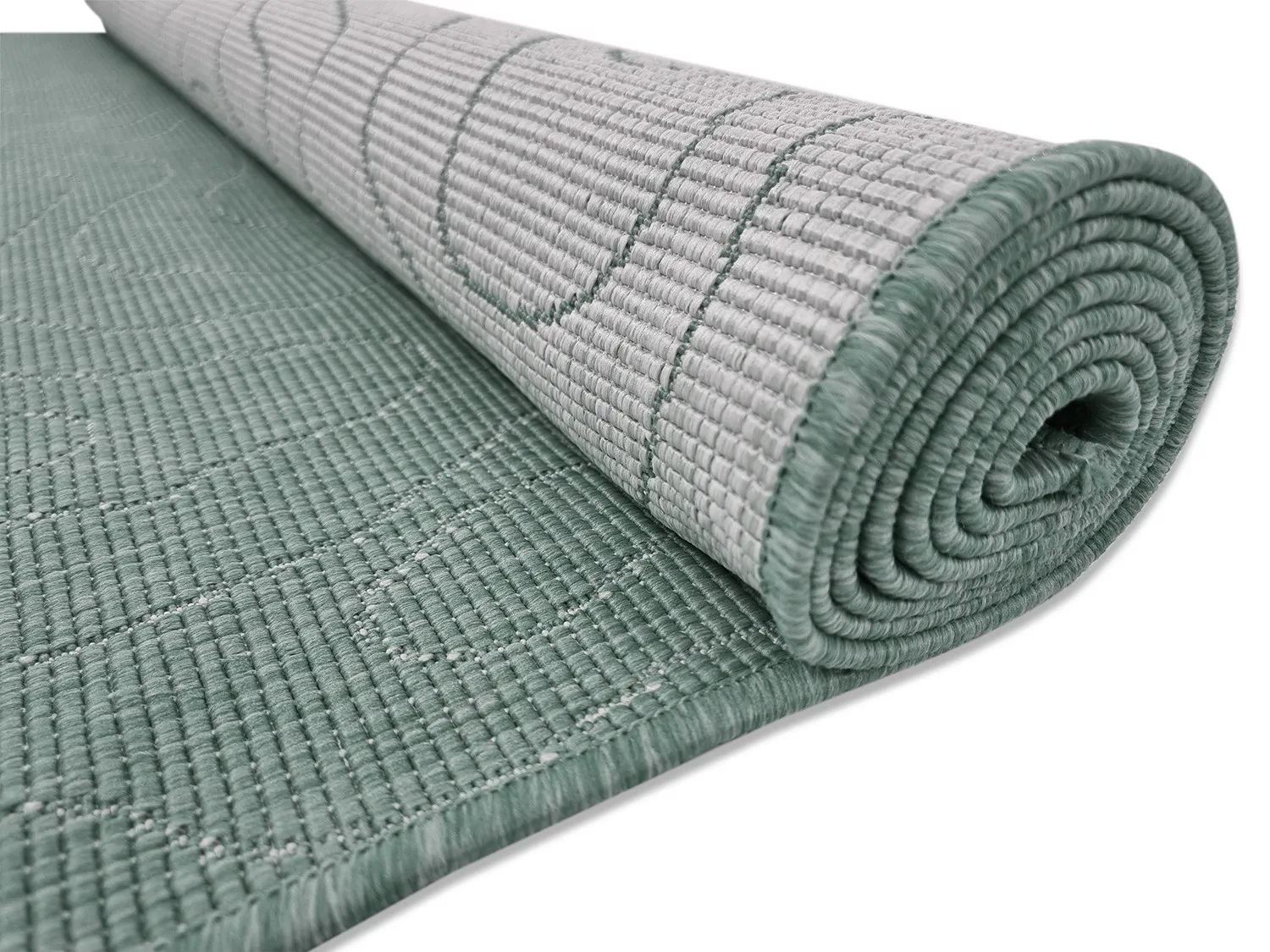 Teppich für innen und außen - Thurman (grün)