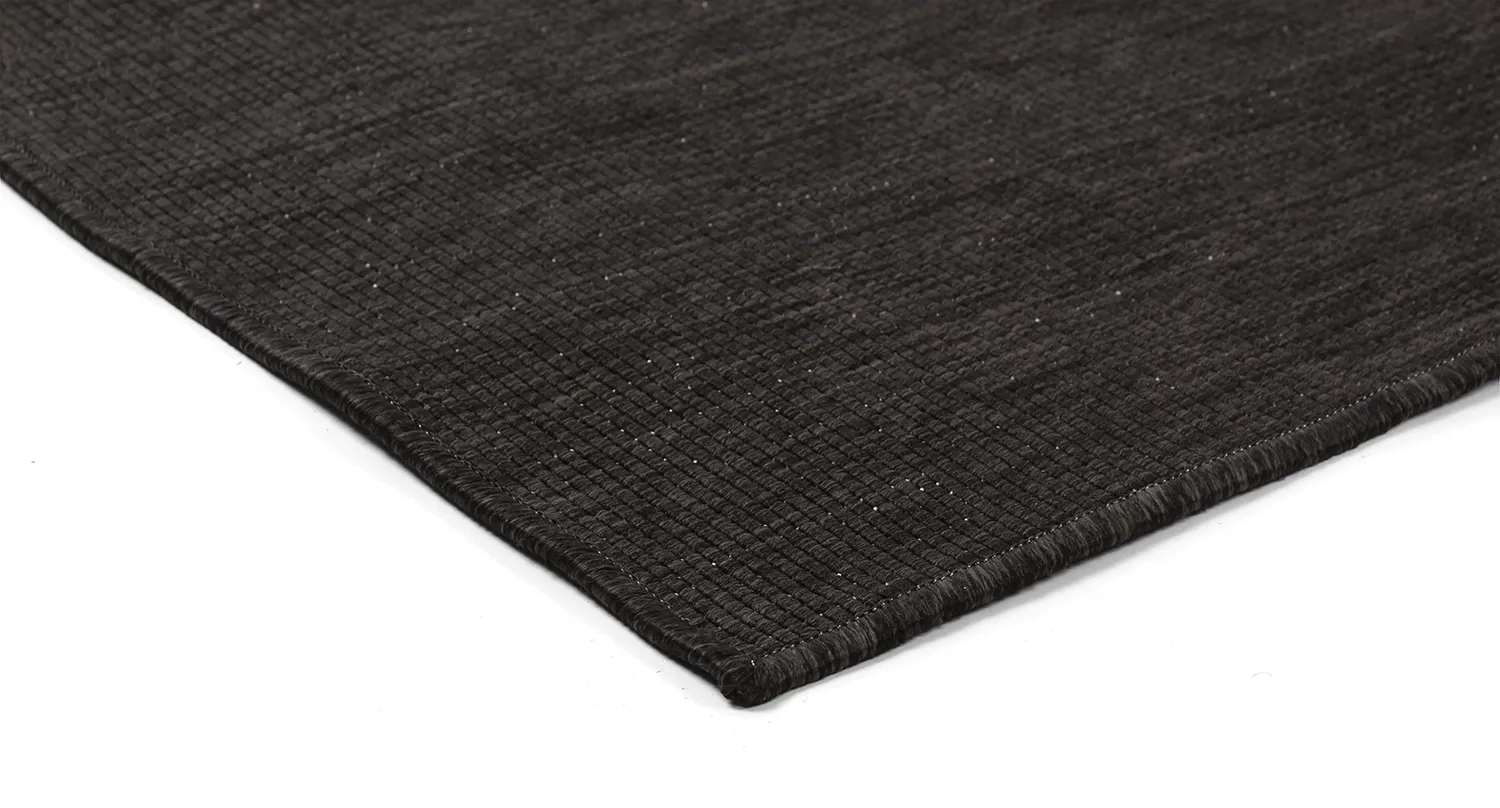 Teppich für innen und außen - Zelmare (schwarz)