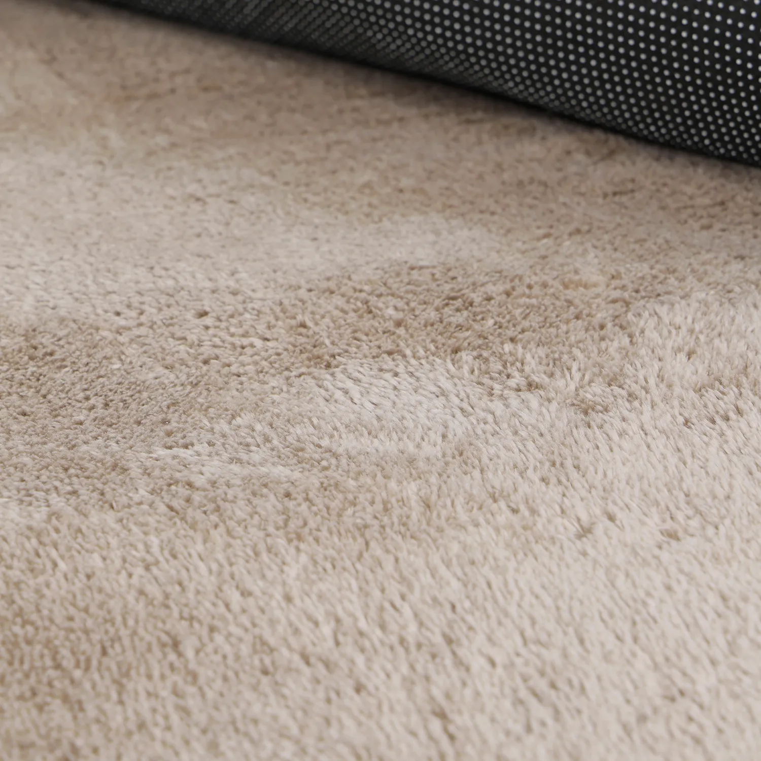 Tapis Rond Ondulé - Aranga Super Soft Fur (marron)