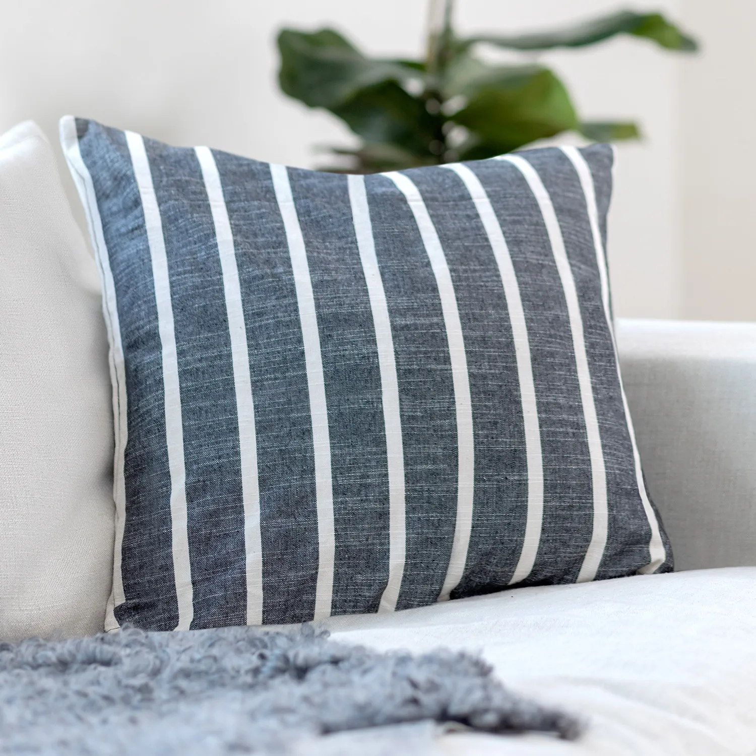 Housse de coussin - Valentina (noir)