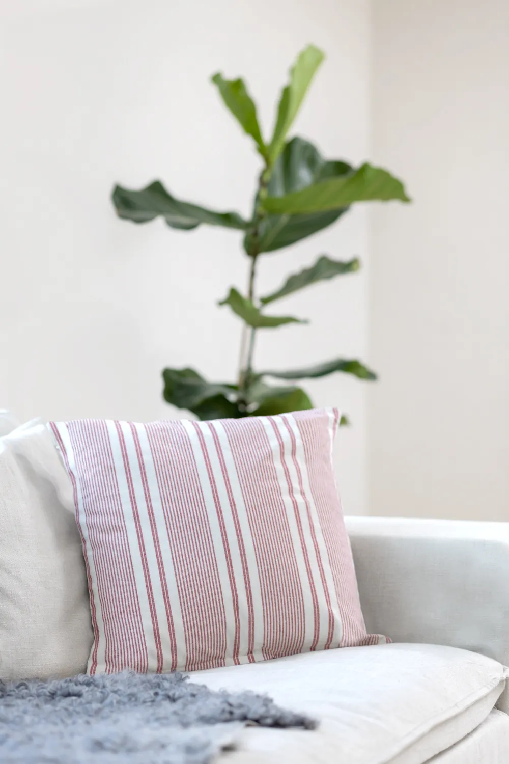 Housse de coussin - Valerie (rouge)