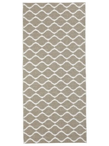 Kunststoffteppiche - Der Horred-Teppich Wave (beige)