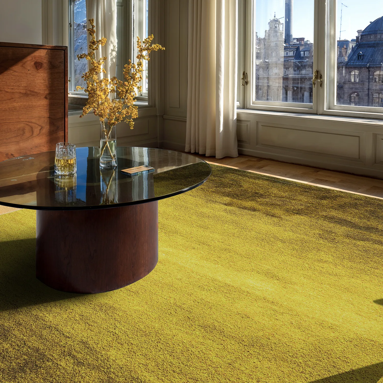 Wilton-Teppich - Bacalar (ocker)