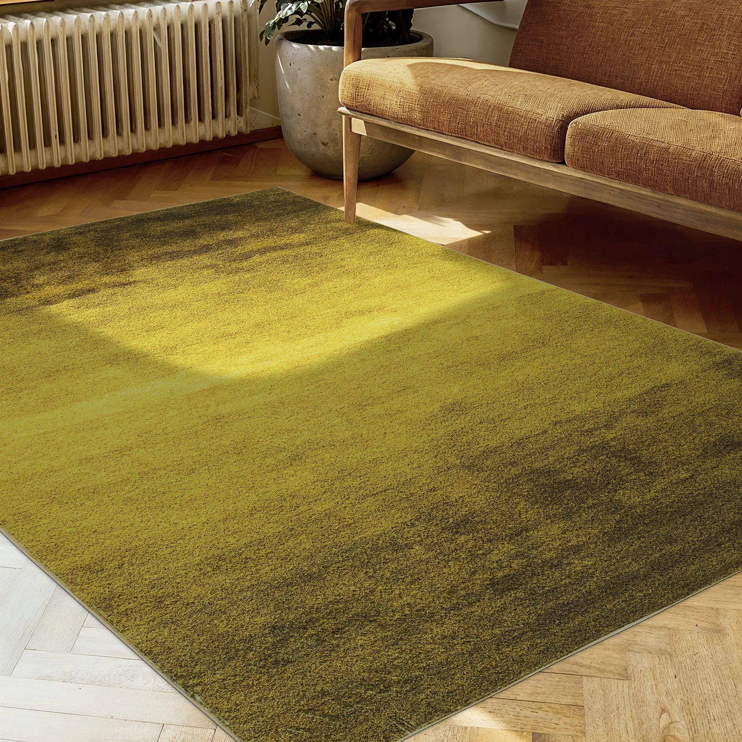 Wilton-Teppich - Bacalar (ocker)