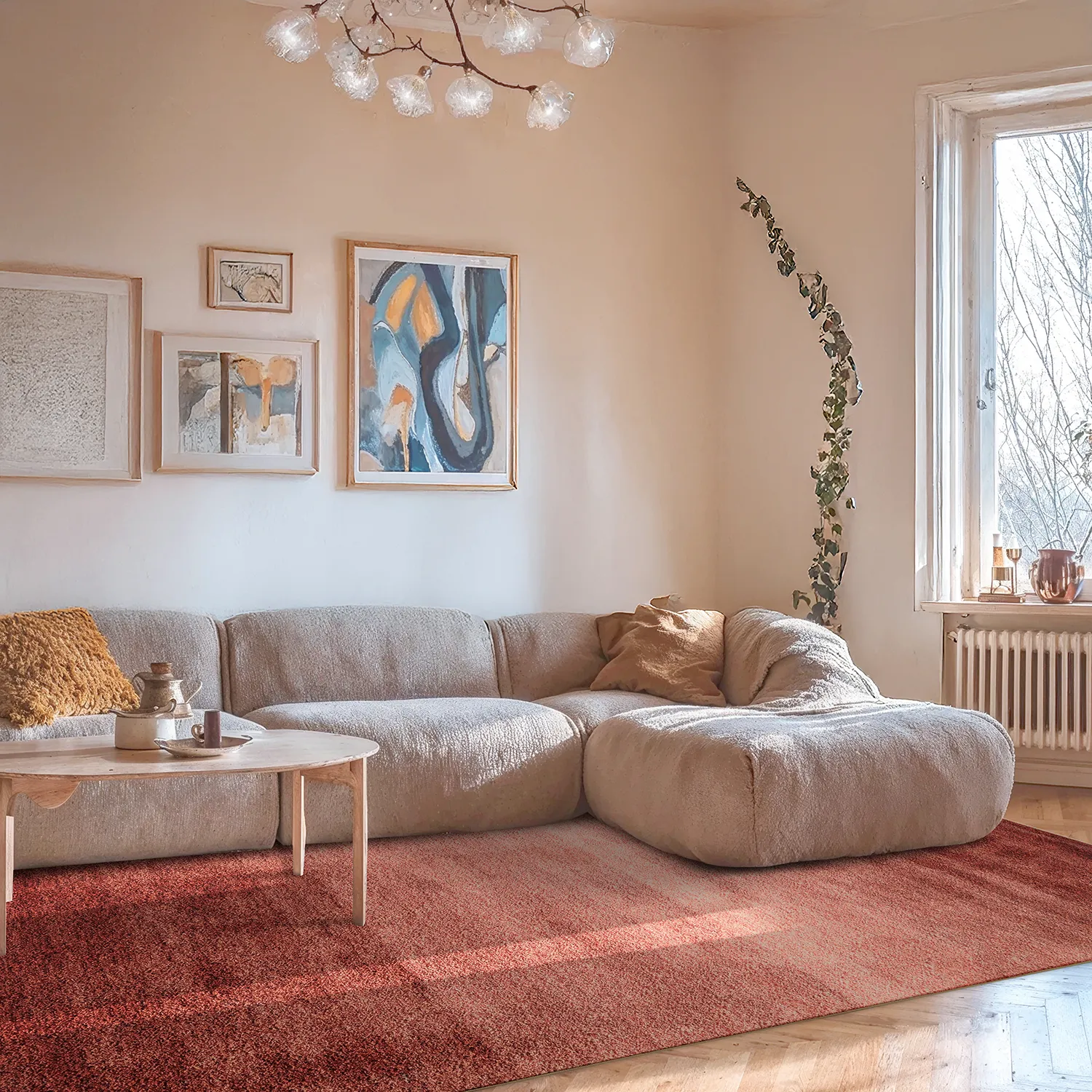 Wilton-Teppich - Bacalar (terrakotta)