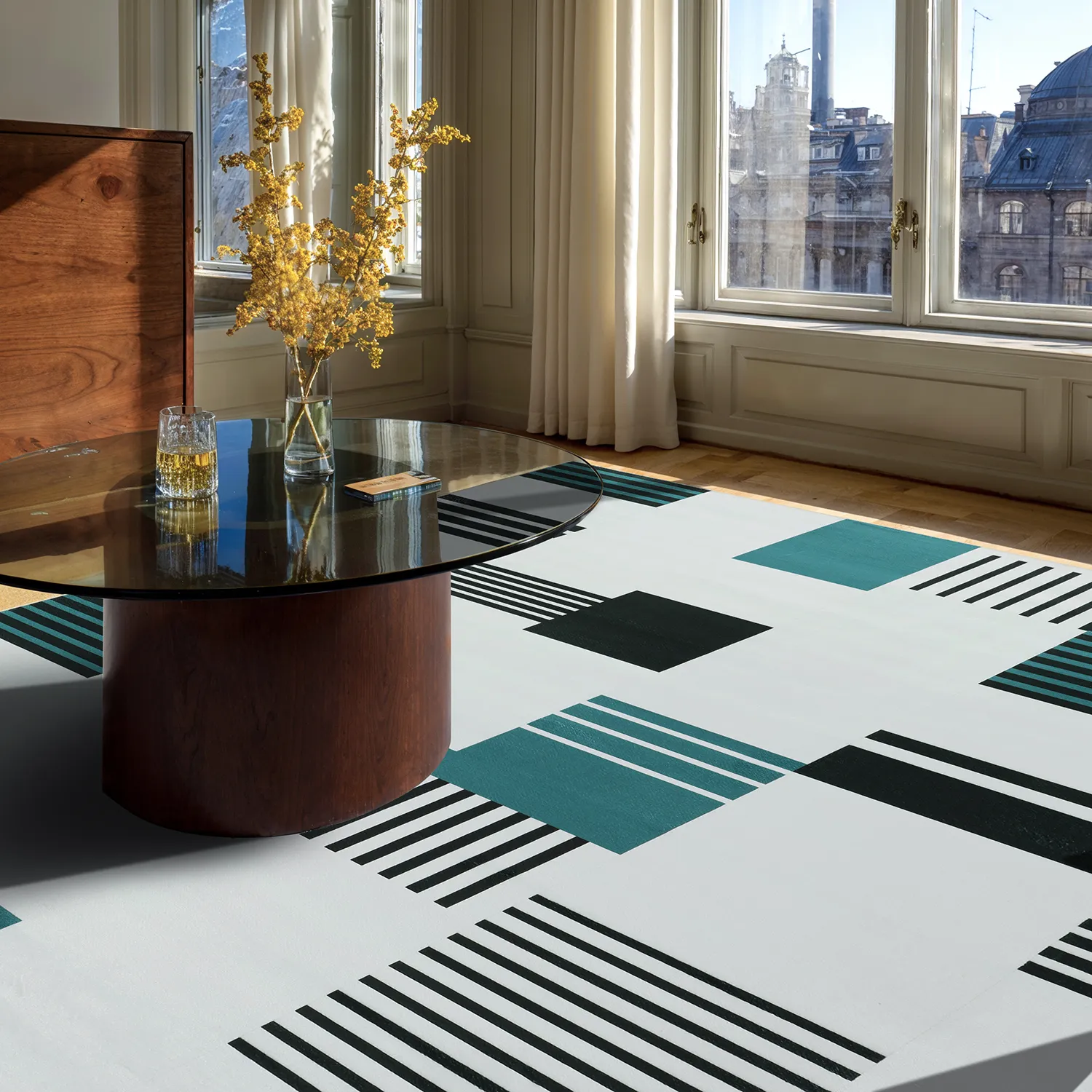 Wilton-Teppich - Banff (grün)