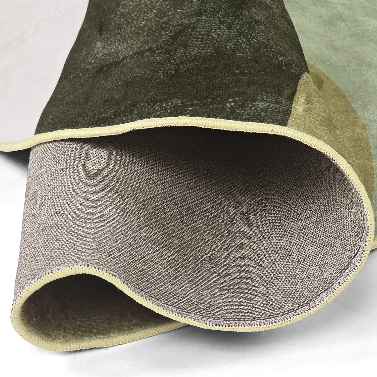 Tapis rond - Barcelona (marron)