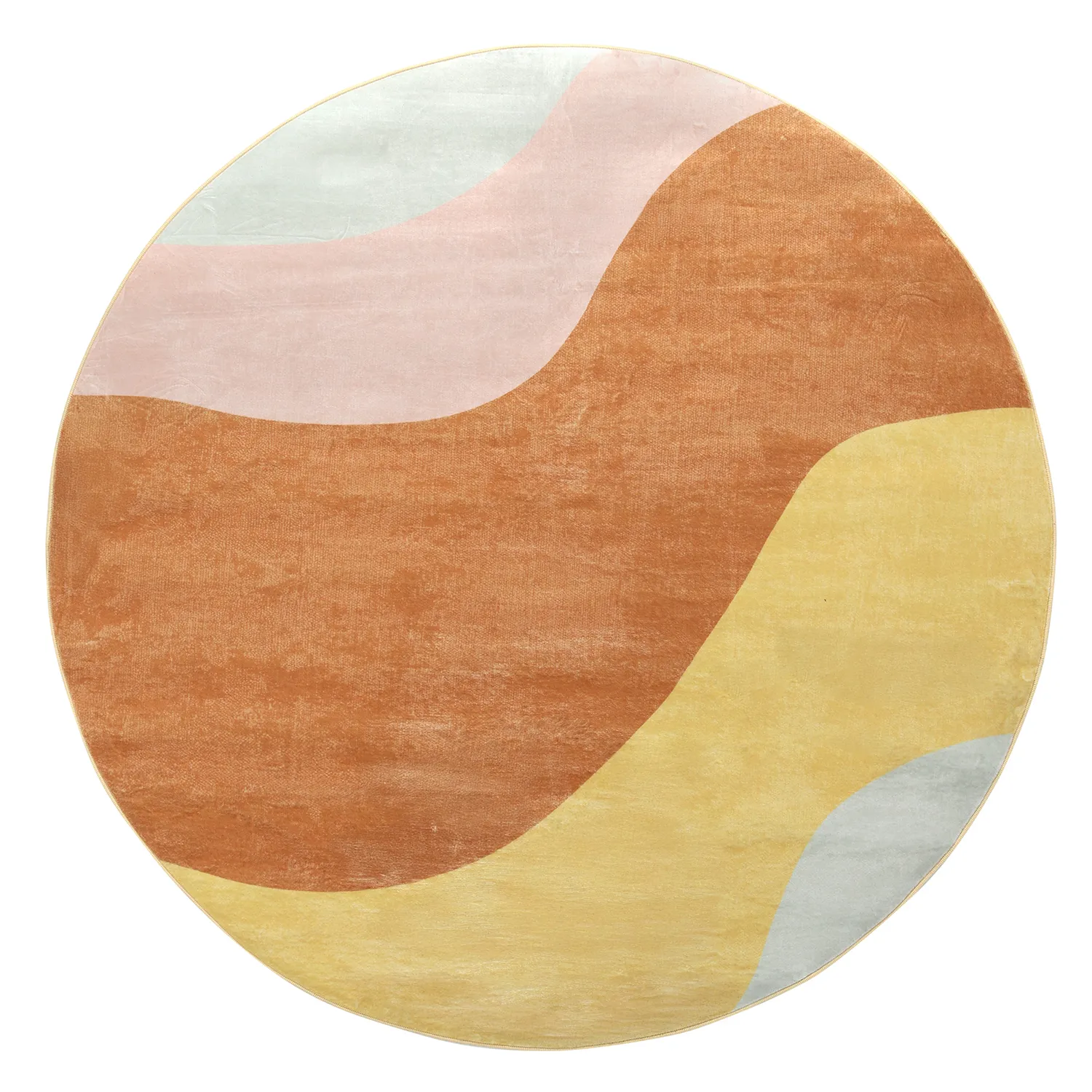 Rund Teppich - Barcelona (sekt)