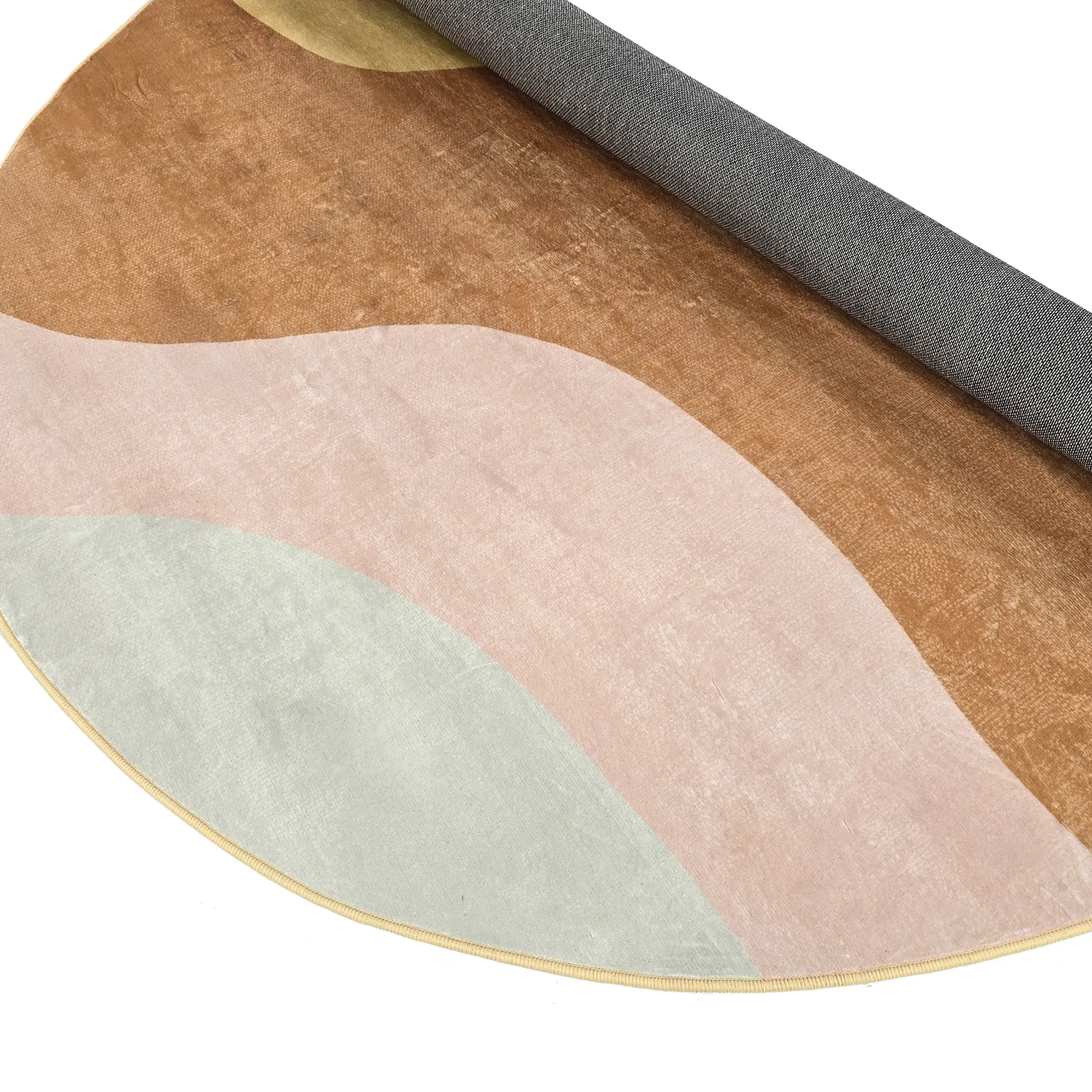 Rund Teppich - Barcelona (sekt)