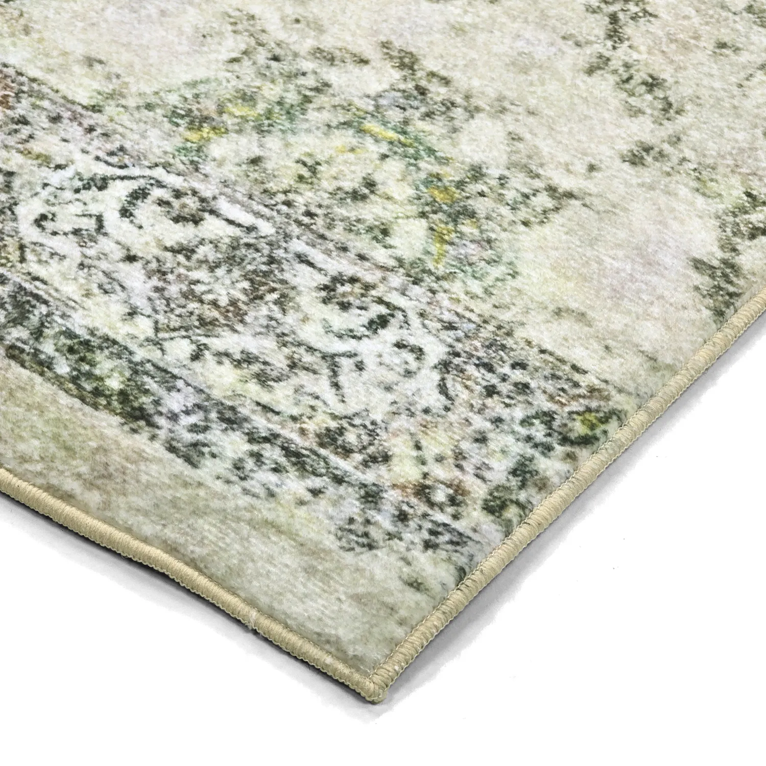 Wilton-Teppich - Bohemia (grün/mehrfarbig)