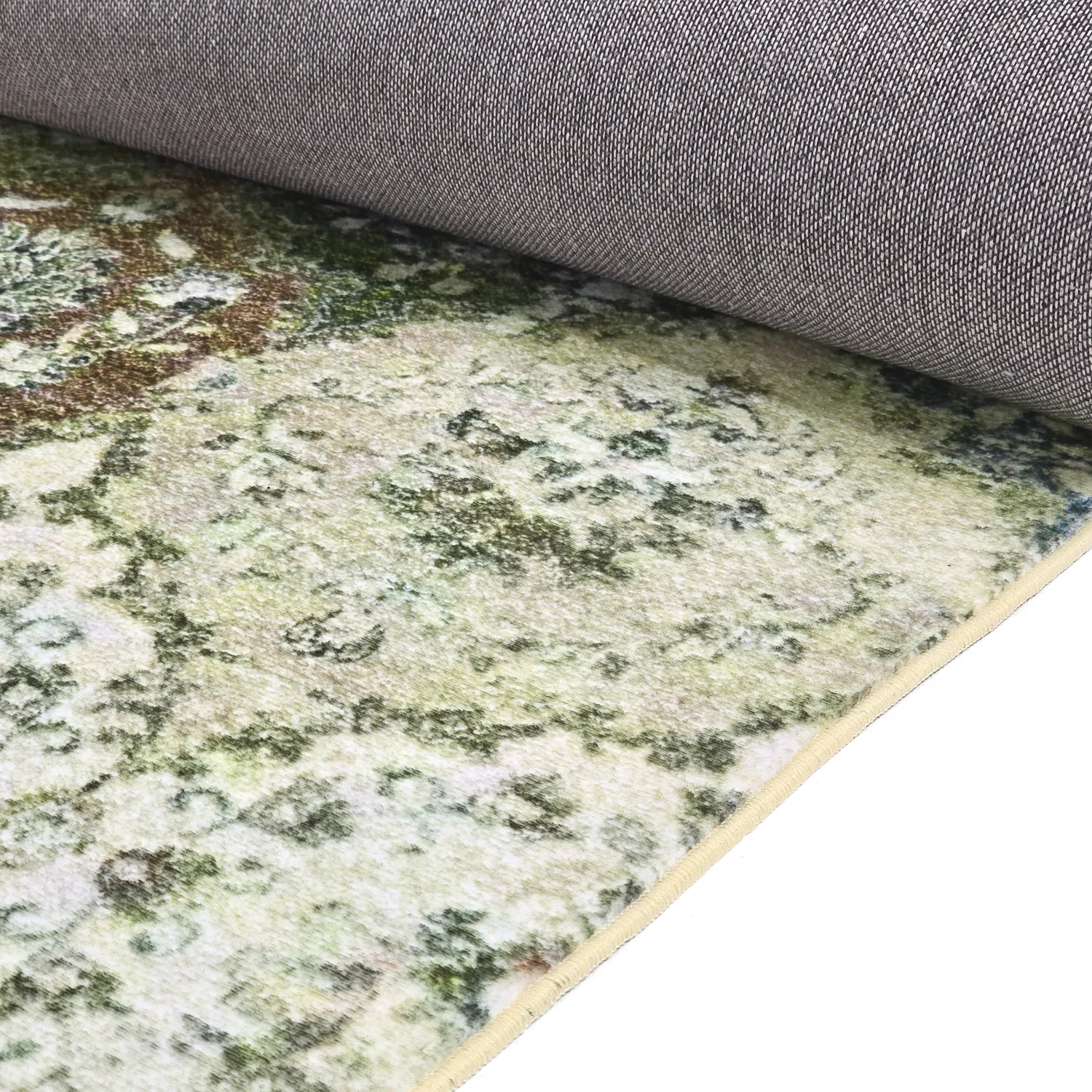 Wilton-Teppich - Bohemia (grün/mehrfarbig)