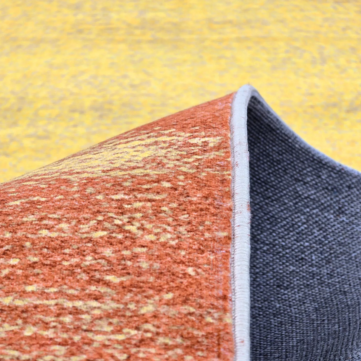 Tapis Wilton - Cara (orange/jaune)