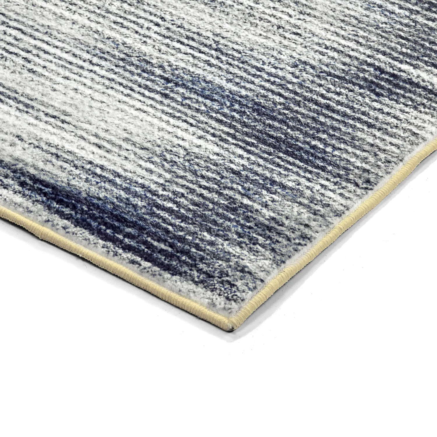 Wilton-Teppich - Cara (weiß/dunkelblau)