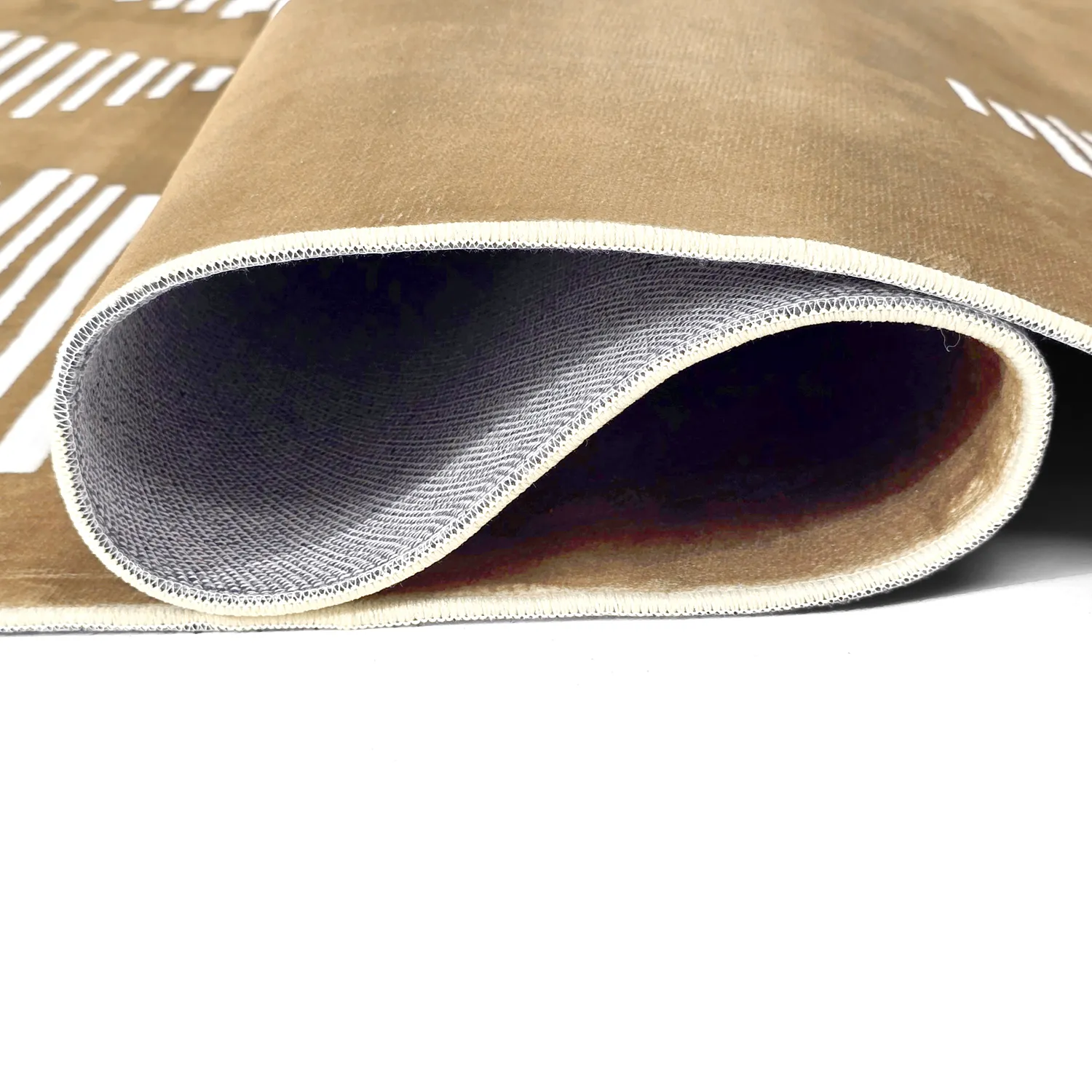 Wilton-Teppich - Carmen (braun/weiß)