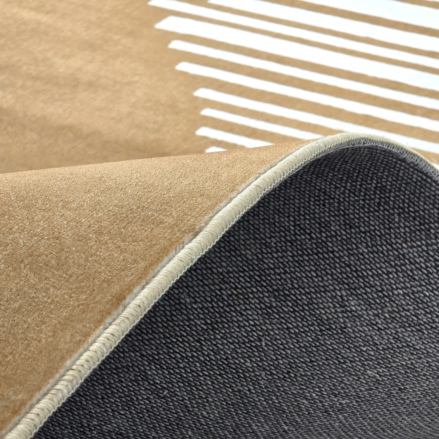 Wilton-Teppich - Carmen (braun/weiß)